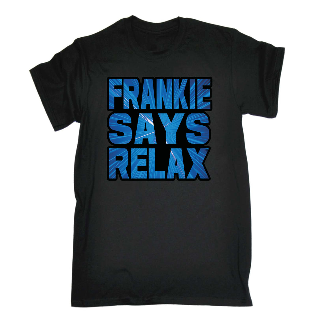 Frankie Blue Lazer - Mens Funny T-Shirt Tshirts