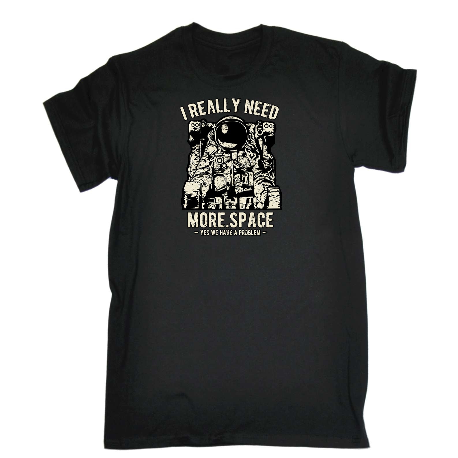 I Really Need More Space Astronaut - Mens 123t Funny T-Shirt Tshirts