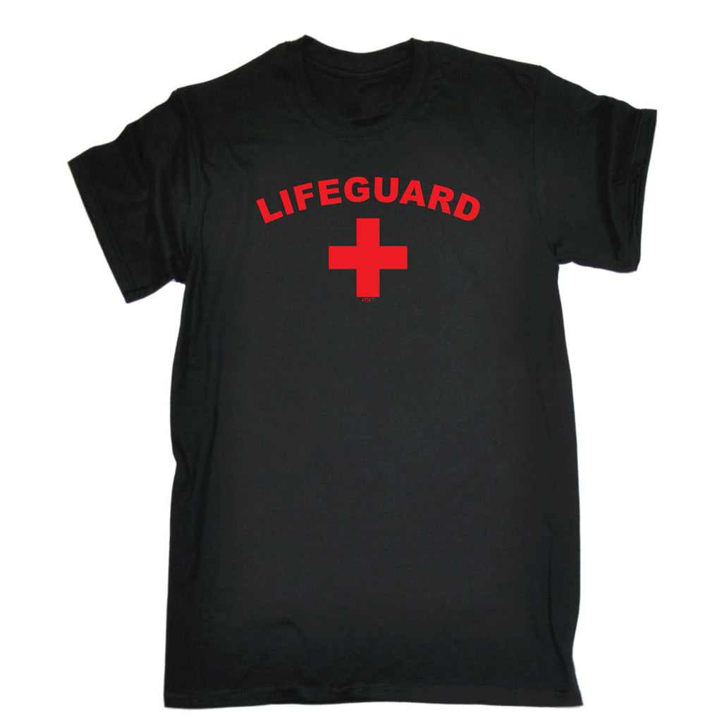 Lifeguard Red - Mens Funny T-Shirt Tshirts