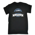 Swim Like A Girl Try And Keep Up - Mens Funny T-Shirt Tshirts