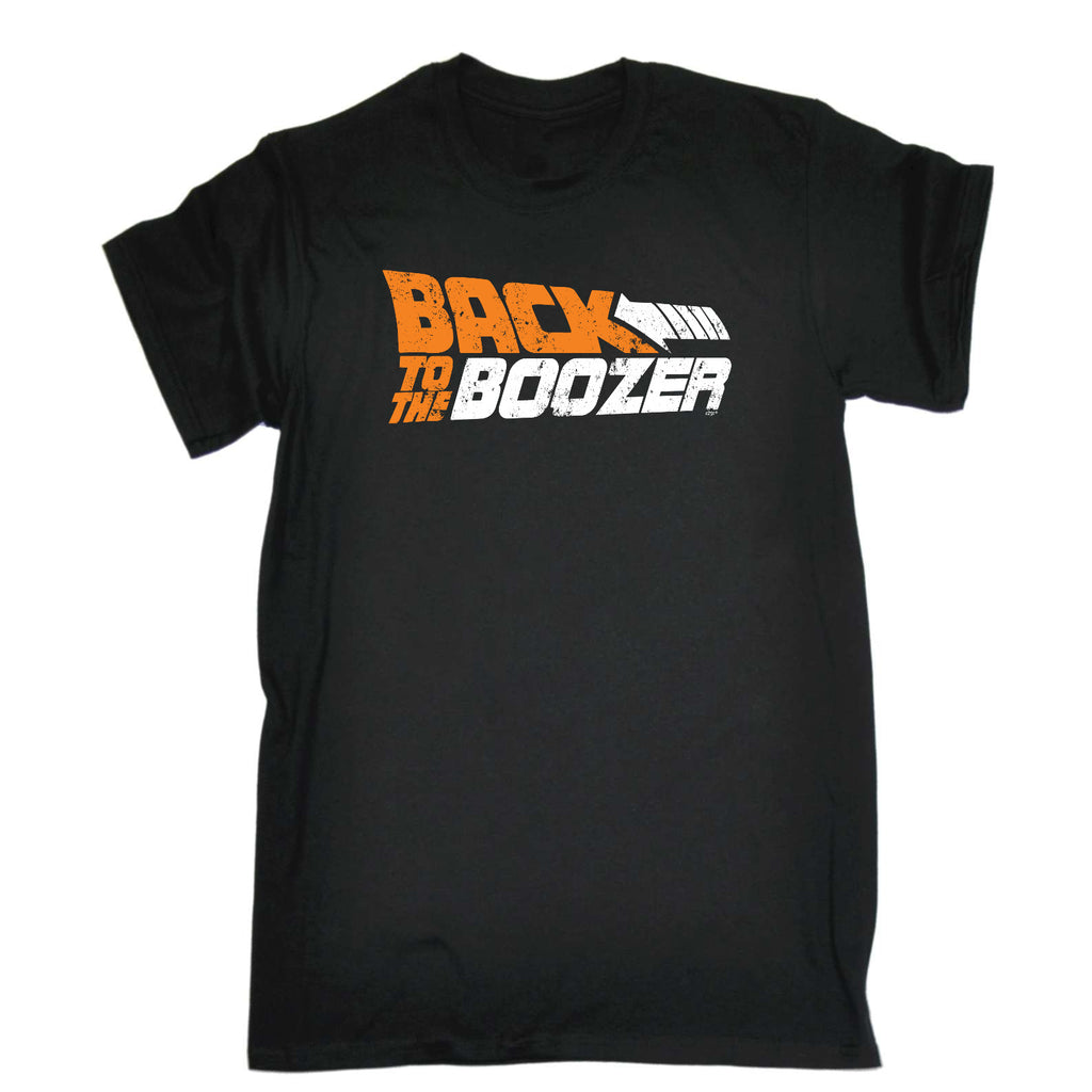 Back To The Boozer Alcohol - Mens Funny T-Shirt Tshirts