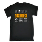 Architect Sarcastic Humour - Mens 123t Funny T-Shirt Tshirts