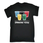 Scottish Drinking Team Glasses - Mens Funny T-Shirt Tshirts