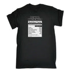 Dental Hygienist Nutrition Facts - Mens 123t Funny T-Shirt Tshirts