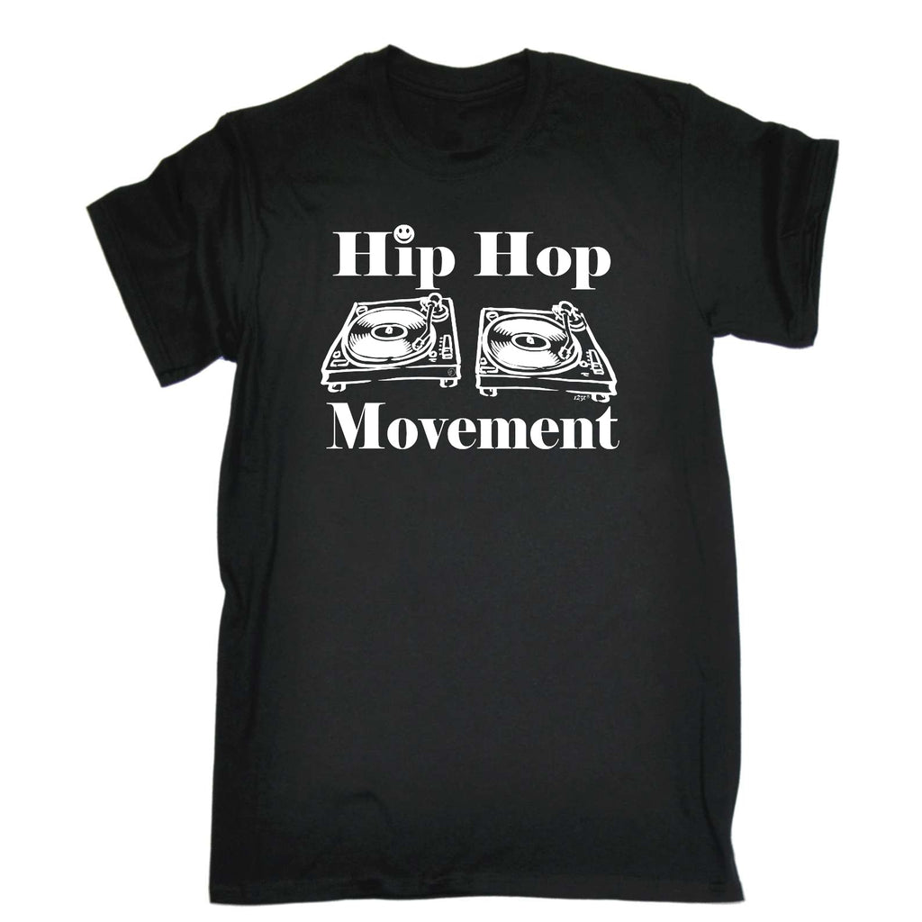 Hip Hop Movement - Mens Funny T-Shirt Tshirts