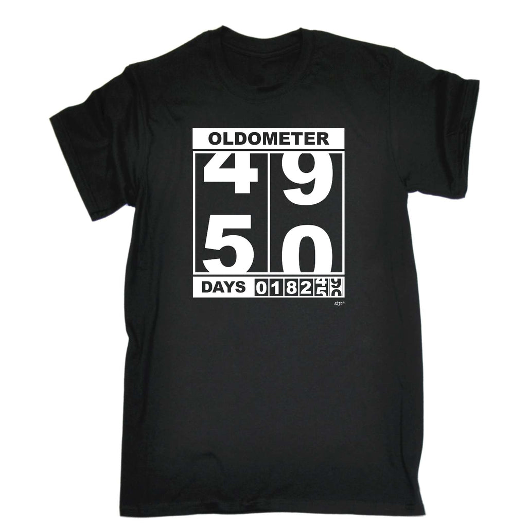 Oldometer 49 50 Days - Mens Funny T-Shirt Tshirts