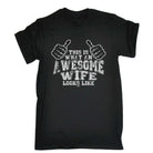 This Is What Awesome Wife - Mens Funny T-Shirt Tshirts