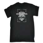 Mother Grandmother Sister Wife Nothing Can Scare Me - Mens 123t Funny T-Shirt Tshirts