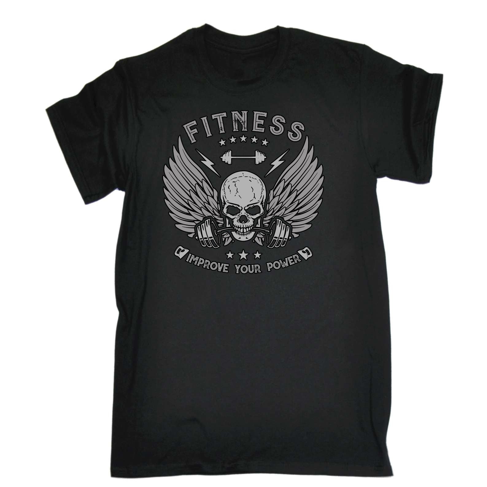 Fitness Improve Your Power Gym Bodybuilding Weights - Mens Funny T-Shirt Tshirts