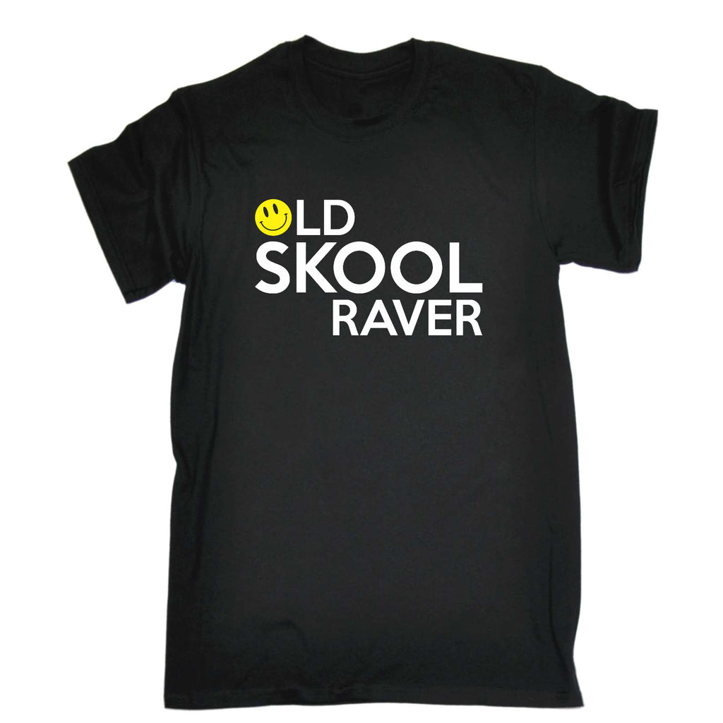 Old Skool Raver - Mens Funny T-Shirt Tshirts