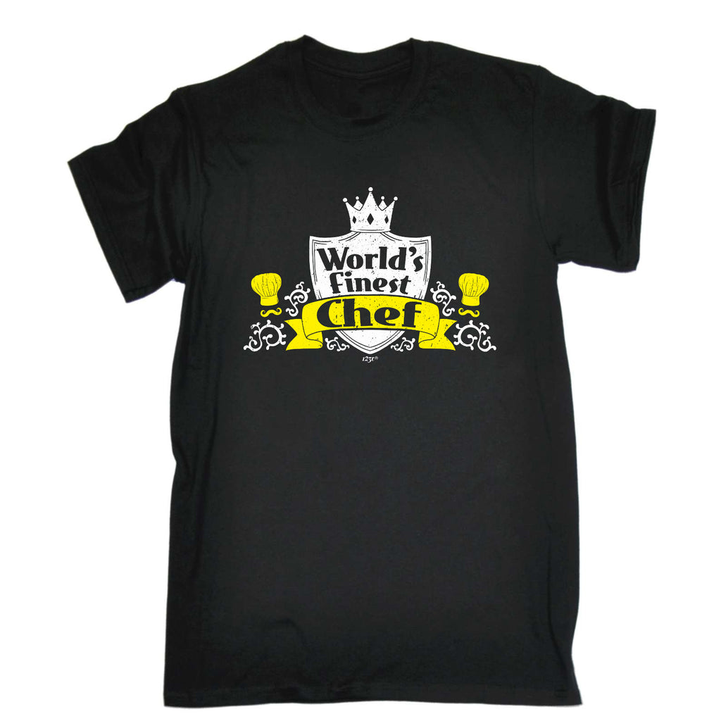Worlds Finest Chef - Mens Funny T-Shirt Tshirts