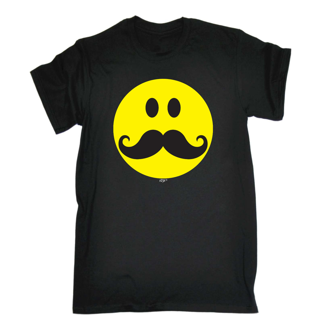 Moustache Smile - Mens Funny T-Shirt Tshirts