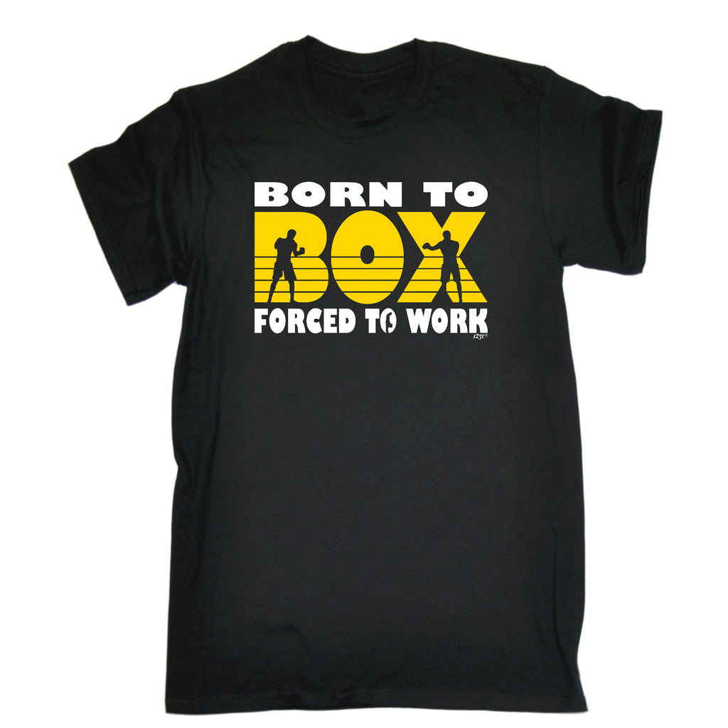 Born To Box - Mens Funny T-Shirt Tshirts