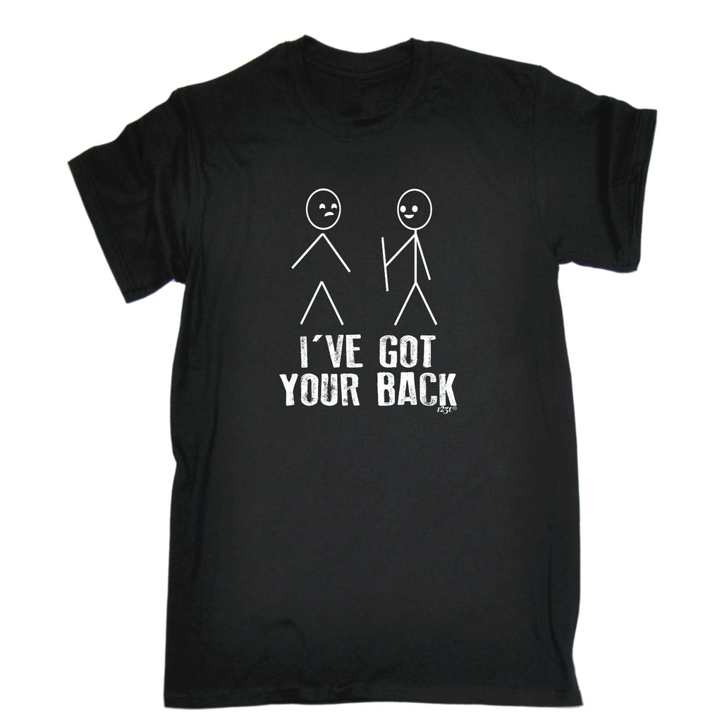 Ive Got Your Back Stickmen - Mens Funny T-Shirt Tshirts