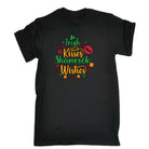 Irish Kisses Shamrock Wishes St Patricks Day Ireland - Mens 123t Funny T-Shirt Tshirts