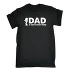 Dad A Sons First Hero - Mens Funny T-Shirt Tshirts