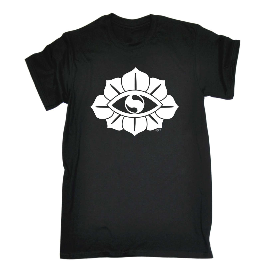 Festival Flower Eye White - Mens Funny T-Shirt Tshirts