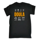 Doula Sarcastic Humour - Mens 123t Funny T-Shirt Tshirts