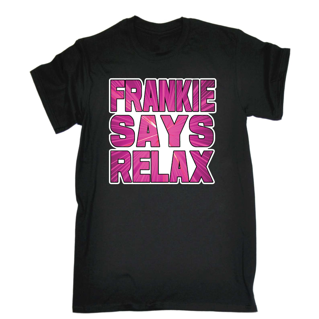 Frankie Pink Lazer - Mens Funny T-Shirt Tshirts