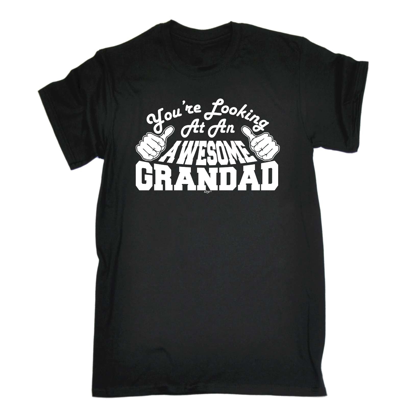 Youre Looking At An Awesome Grandad - Mens Funny T-Shirt Tshirts