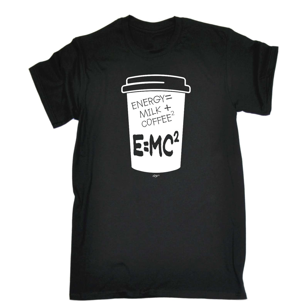 Energy Milk Coffee - Mens Funny T-Shirt Tshirts