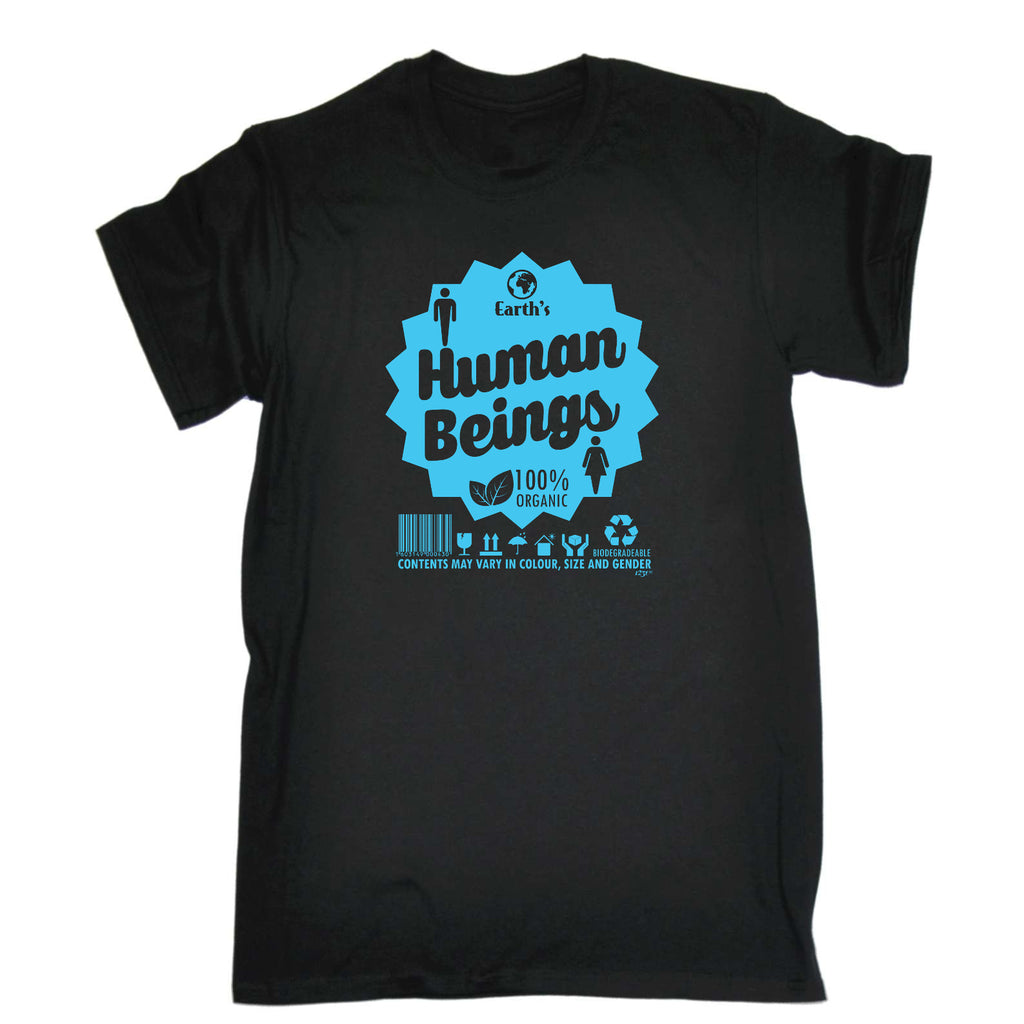 Earths Human Beings - Mens Funny T-Shirt Tshirts