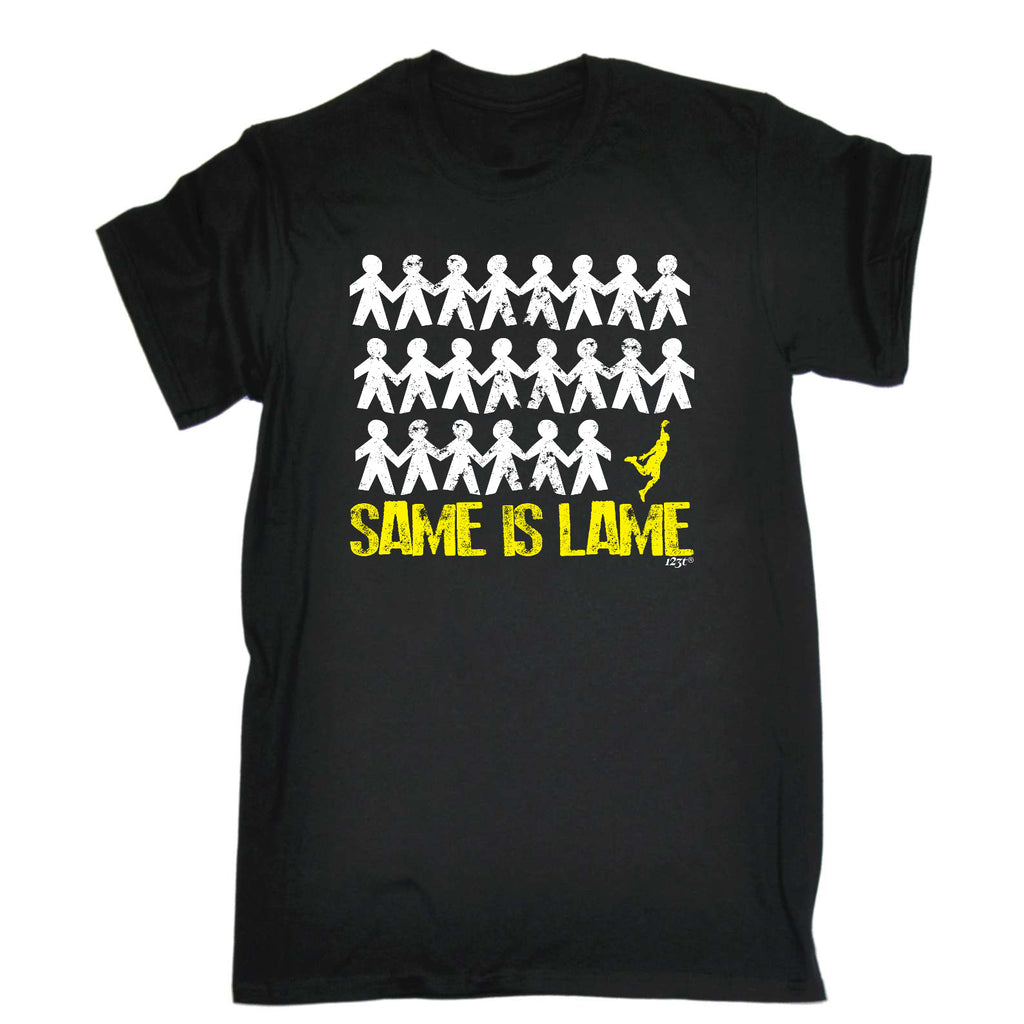 Same Is Lame Basketball - Mens Funny T-Shirt Tshirts