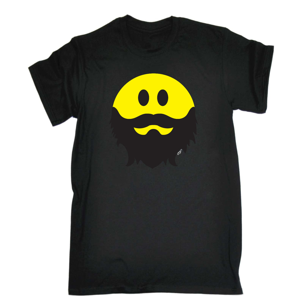 Bearded Smile - Mens Funny T-Shirt Tshirts