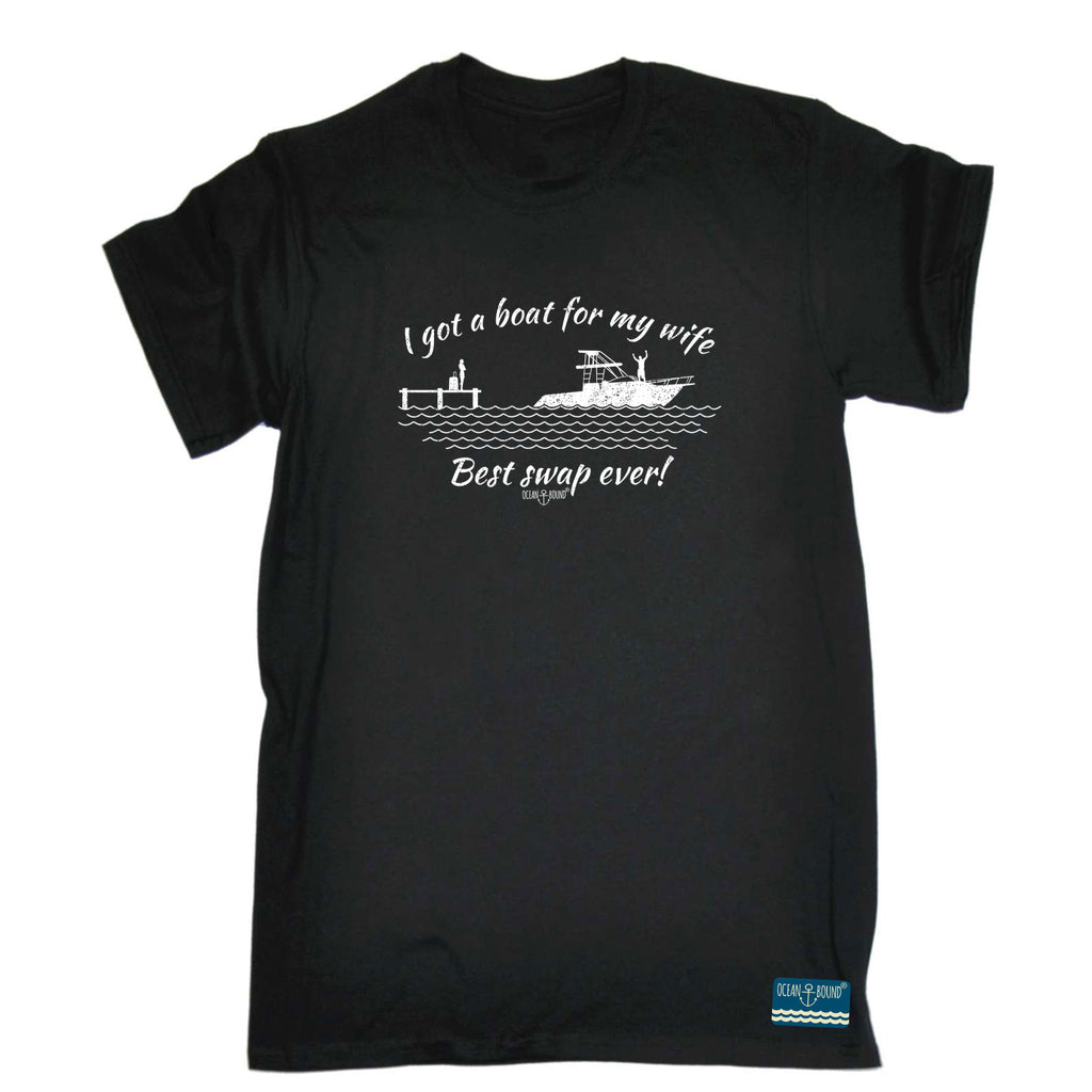 Ob I Got A Boat For My Wife - Mens Funny T-Shirt Tshirts