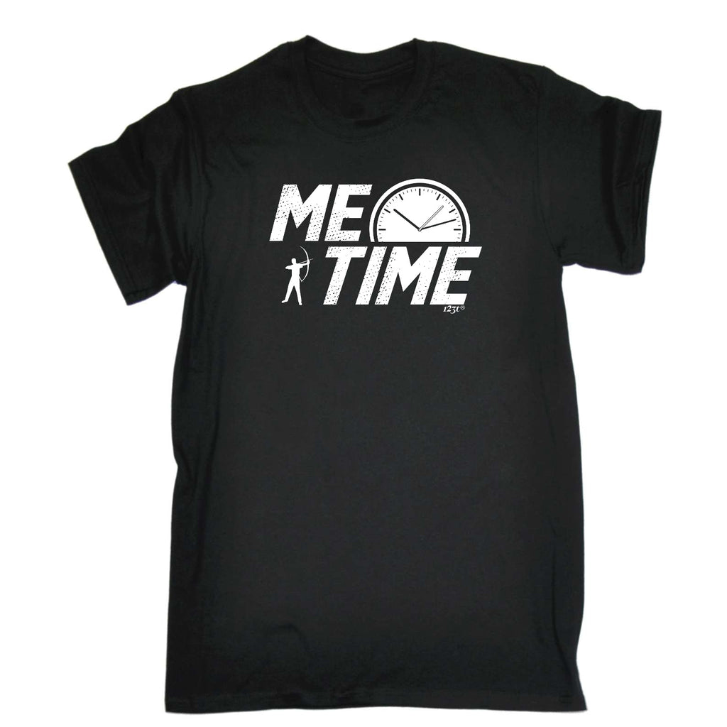 Me Time Archery - Mens Funny T-Shirt Tshirts
