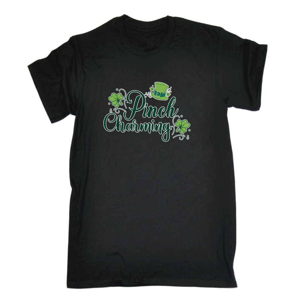 Pinch Charming Irish St Patricks Day Ireland - Mens 123t Funny T-Shirt Tshirts