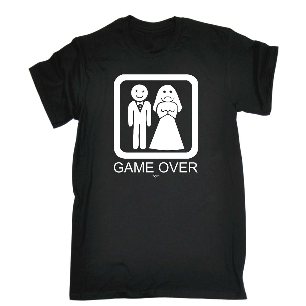 Game Over Sad Bride - Mens Funny T-Shirt Tshirts