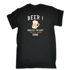 Beer Drink All You Want Make More - Mens 123t Funny T-Shirt Tshirts