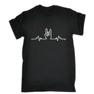 Rock Pulse - Mens Funny T-Shirt Tshirts