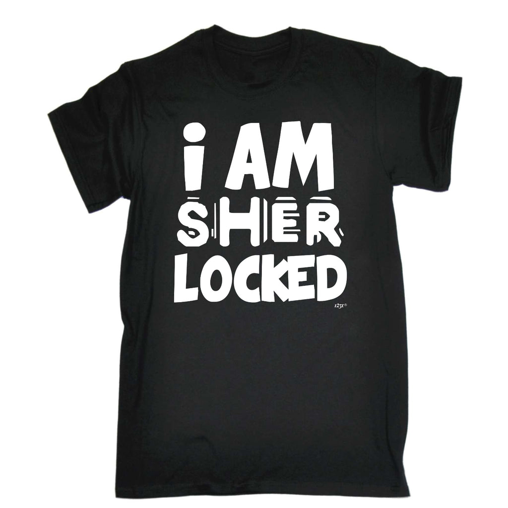 Sher Locked - Mens Funny T-Shirt Tshirts