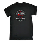 Nanna You Are The Superhero  Grandmother Nana - Mens 123t Funny T-Shirt Tshirts