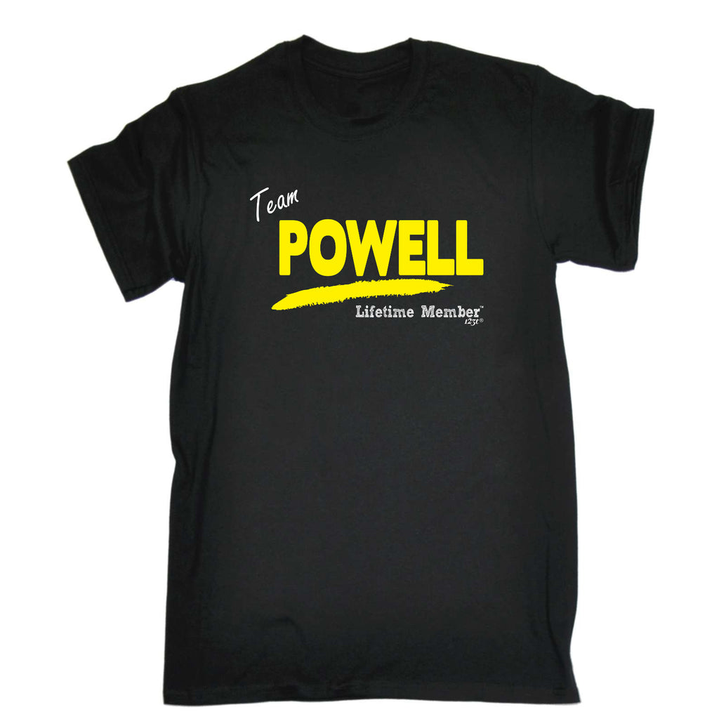 Powell V1 Lifetime Member - Mens Funny T-Shirt Tshirts
