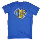 Teacher Heart Teaching Is A Work Of Heart - Mens 123t Funny T-Shirt Tshirts