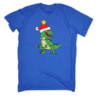 T Rex Santa Dinosaur Christmas Trex Xmas - Mens Funny T-Shirt Tshirts