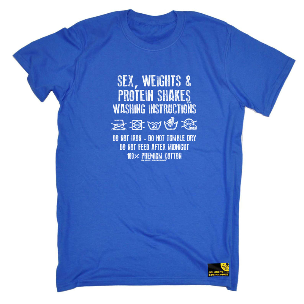 Swps Washing Instructions - Mens Funny T-Shirt Tshirts