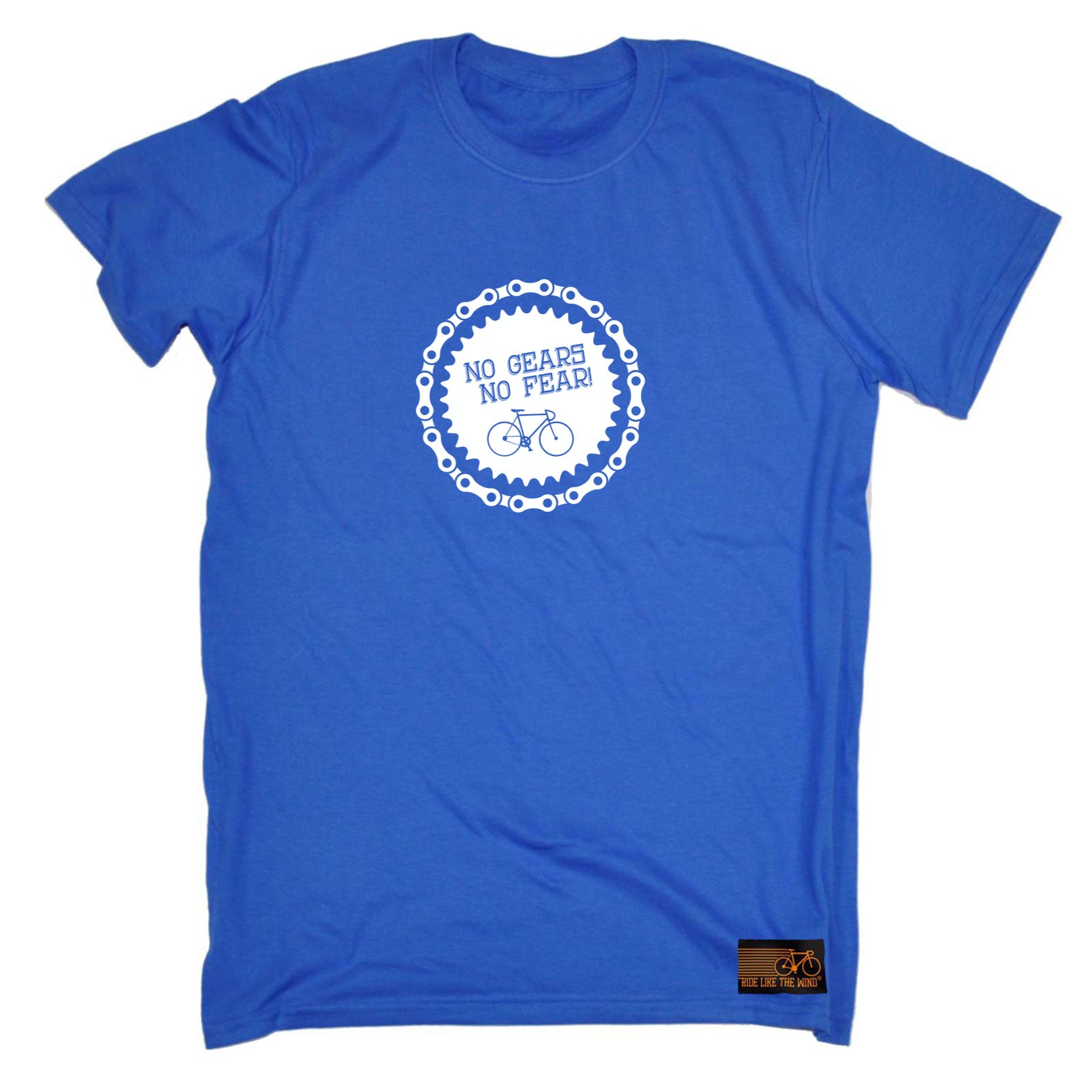 Rltw No Gears No Fear - Mens Funny T-Shirt Tshirts