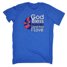 God Bless Australia - Mens 123t Funny T-Shirt Tshirts