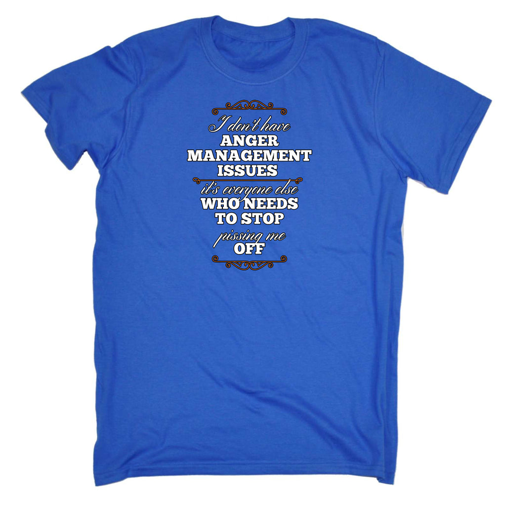Anger Management Issues - Mens Funny T-Shirt Tshirts