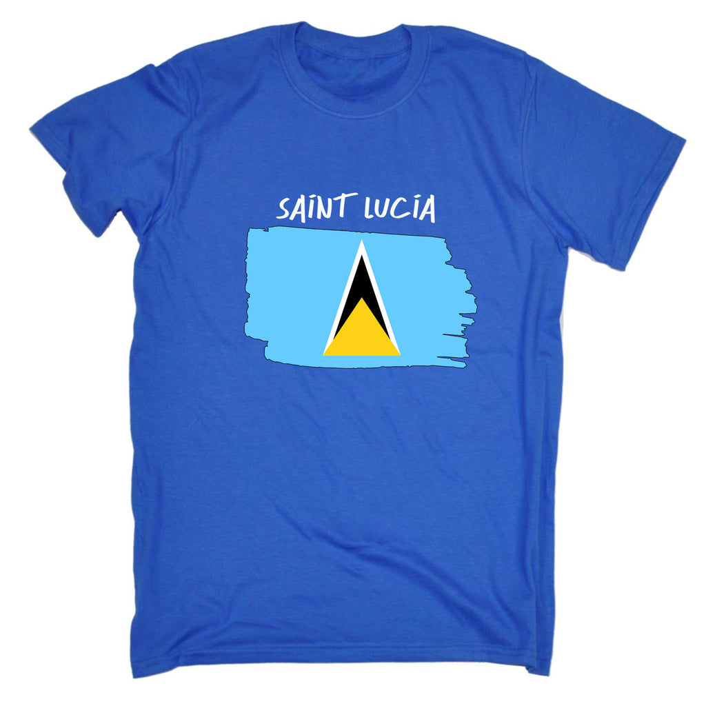 Saint Lucia - Funny Kids Children T-Shirt Tshirt