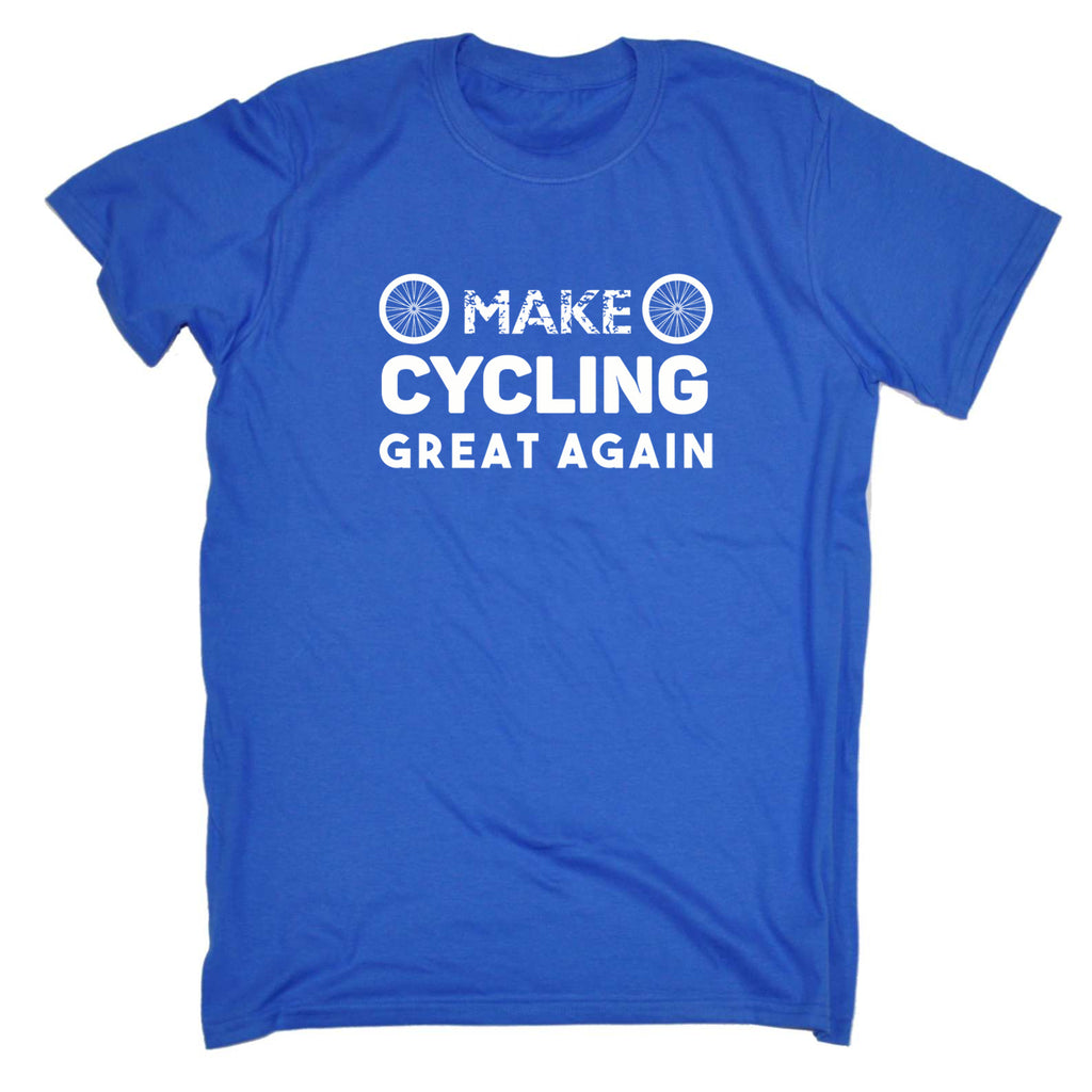 Make Cycling Great Again Bicycle - Mens 123t Funny T-Shirt Tshirts