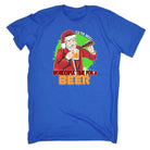 Most Wonderful Time For A Beer Christmas Xmas Santa - Mens Funny T-Shirt Tshirts