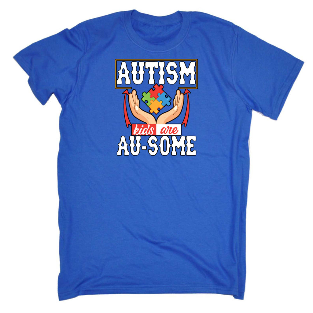 Autism Kids Are Au Some - Mens 123t Funny T-Shirt Tshirts