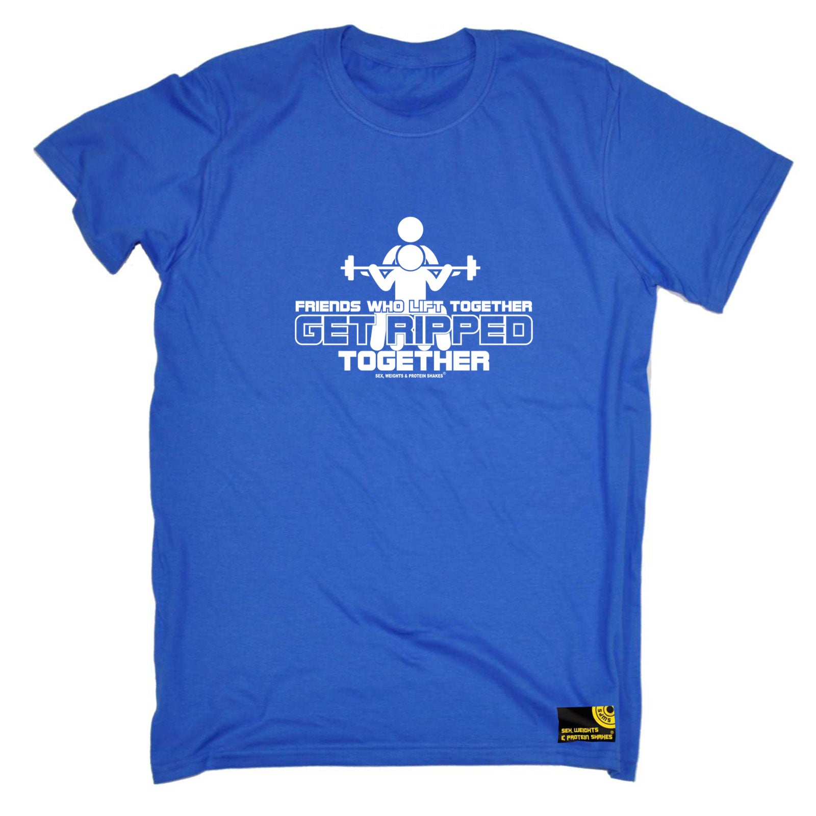 Swps Friends Who Lift Together - Mens Funny T-Shirt Tshirts