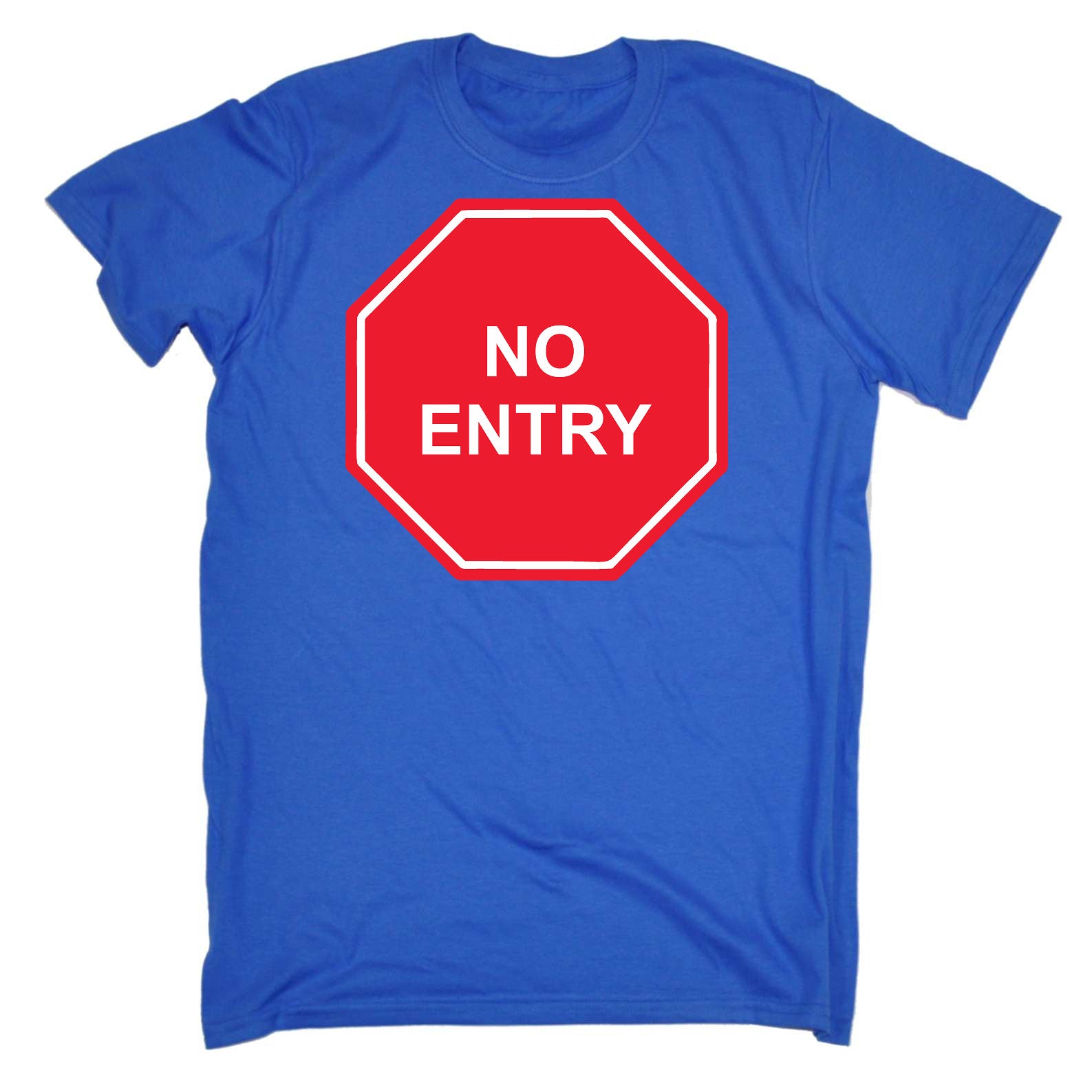 No Entry - Mens Funny T-Shirt Tshirts