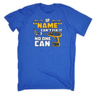 Personalised Mechanic If Name Cant Fix It No One Can - Mens 123t Funny T-Shirt Tshirts